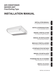 Fujitsu Ceiling Type Installation Manual