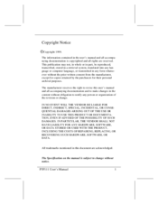 Freetech P5F111 User Manual
