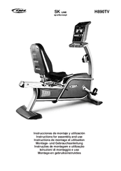 BH FITNESS H890TVSK Line Instructions For Assembly And Use