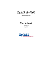 ZyXEL Communications ZYAIR B-4000 User Manual
