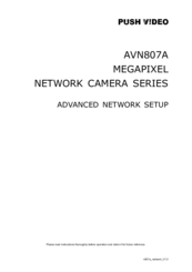 Push Video AVN807A Setup Manual