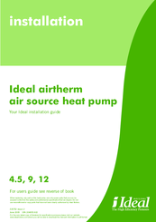 Ideal Boilers 12 Installation Manual