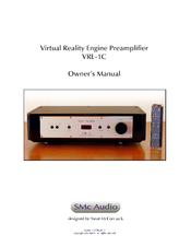 SMc Audio VRE-1C Owner's Manual