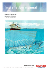 Simrad SD570 Installation Manual