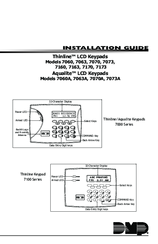 Digital Monitoring Products Aqualite 7073A Installation Manual