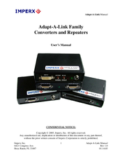 Imperx Adapt-A-Link Family User Manual