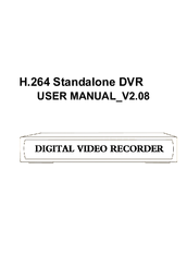 Galleon VCSDVR-HDCVI4 User Manual
