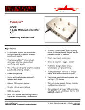 MoltenVoltage PedalSync Assembly Instructions Manual