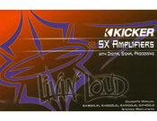 Kicker 5X900.2 Owner's Manual