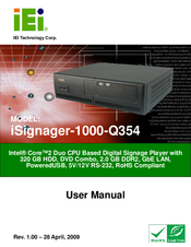 IEI Technology iSignager-1000-Q354 User Manual