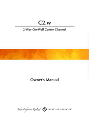 Induction Dynamics C2.w Owner's Manual