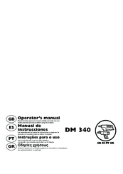 Husqvarna DM 340 Operator's Manual