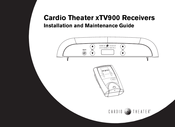 Cardio Theater xTV-9RLP Installation And Maintenance Manual