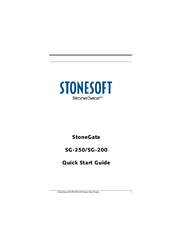 Stonesoft StoneGate SG-200 Quick Start Manual
