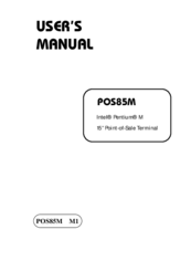Tatung POS85M User Manual