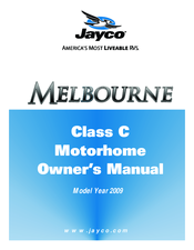 Jayco 2009 Melbourne Owner's Manual