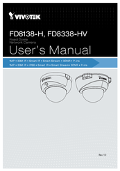 Vivotek FD8338-HV User Manual