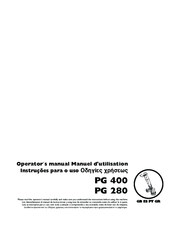 Husqvarna PG 280 Operator's Manual