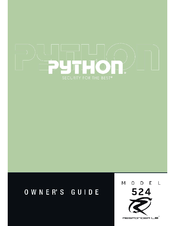 Python Responder LE 524 Owner's Manual