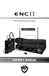 Nady Audio ENC II Owner's Manual