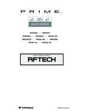 Prime R400-4D Installation & Operation Manual
