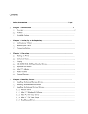 EPOS E-Panel E-820 User Manual
