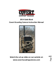 Covert 2014 Code Black Instruction Manual