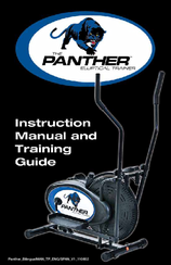 Panther Elliptical Instruction Manual
