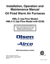 ECR International HML-C Installation, Operation And Maintenance Manual