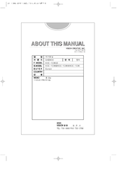 Daewoo KOC-1C0KW Owner's Manual