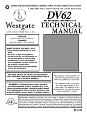 Westgate DV62 Technical Manual