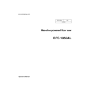Wacker Neuson BFS 1350AL Operator's Manual