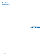 Nokia 208 Dual SIM User Manual