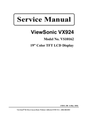 ViewSonic VX924 - Xtreme LCD - 19