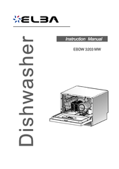 Elba EBDW 3203 MW Instruction Manual