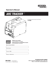 Lincoln Electric ARC TRACKER 11724 Operator's Manual