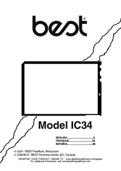 Best IC34 Installation Instructions Manual