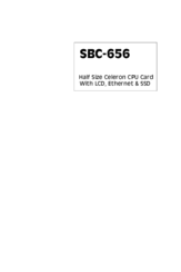 Aaeon SBC-656 User Manual