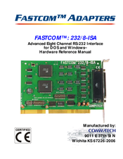 FASTCOM 232/8-ISA Hardware Reference Manual