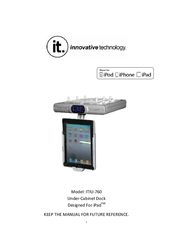 Innovative Technology : ITIU?760 Manual