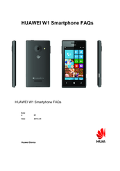 Huawei Ascend W1 Faq