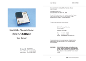 EMS SBR FX-40000/RMD User Manual
