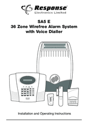 Response SA5 E Installation And Operating Instructions Manual