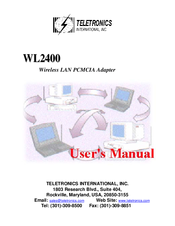 Teletronics International WL2400 User Manual