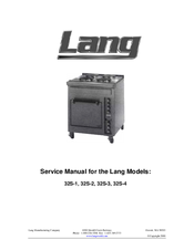 Lang 32S-2 Service Manual
