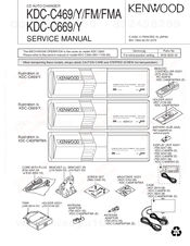 Kenwood KDC-C469FM Service Manual