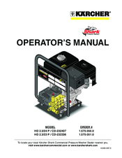 Kärcher CD-232336 Operator's Manual