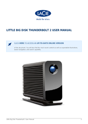 LaCie LITTLE BIG DISK THUNDERBOLT 2 User Manual