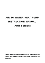 Alto AHH-R140/AMH Instruction Manual