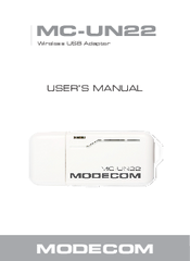 Modecom MC-un22 User Manual